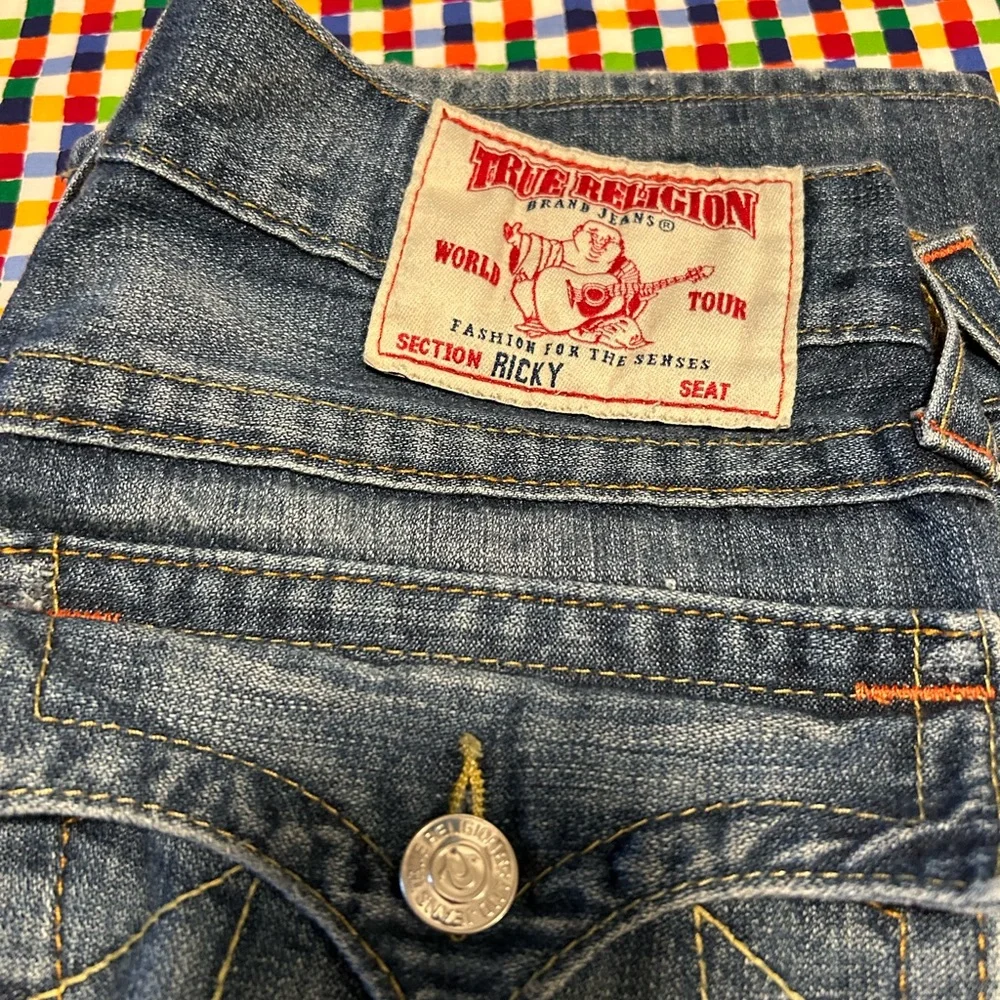 Mens true religion Ricky jeans 31x29